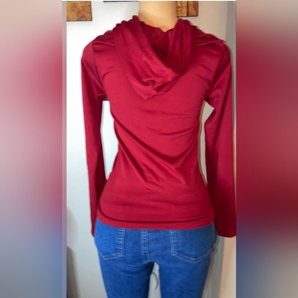 HOODIE STRECH RED SIZE L - Picture 6 of 6